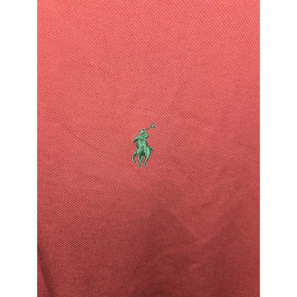 Polo Ralph Lauren Polo Shirt, Short Sleeve, Red, 100% Cotton, Men's Size XL - Picture 3 of 6